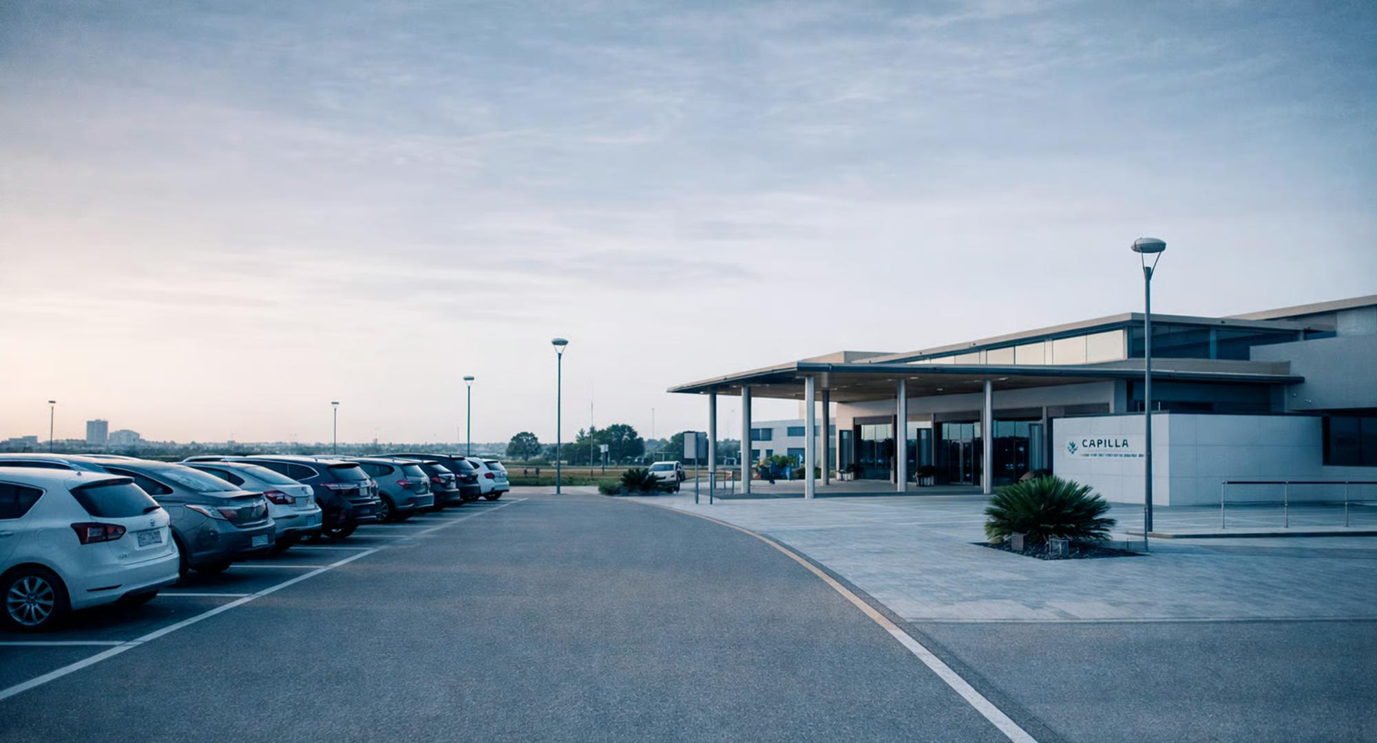 Amplios aparcamientos